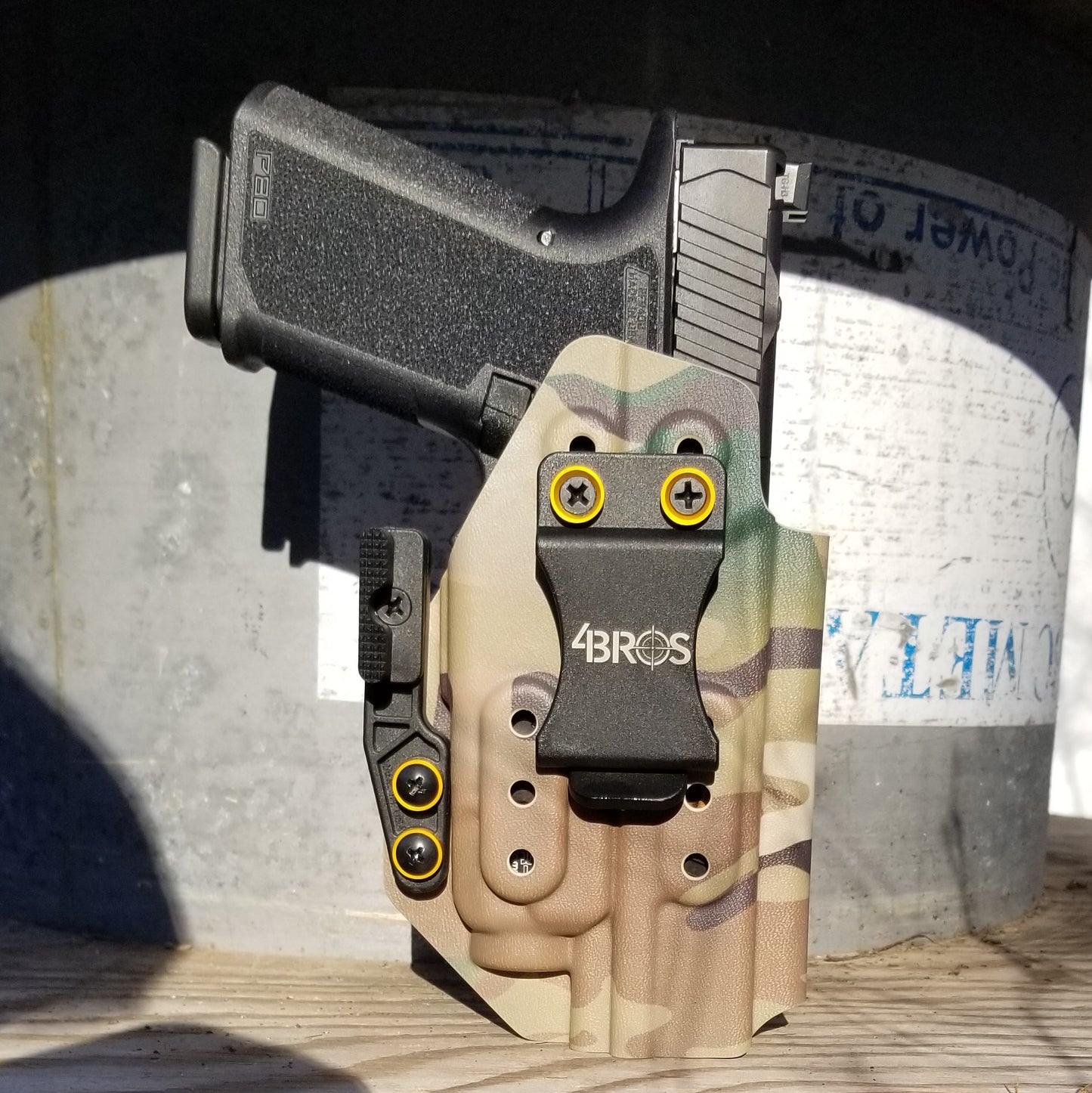 For the best, AIWB, IWB, Inside Waistband Holster for the Polymer80 PF940 and PF940C pistols with Streamlight TLR-7 X or A, shop Four Brothers 4BROS holsters.