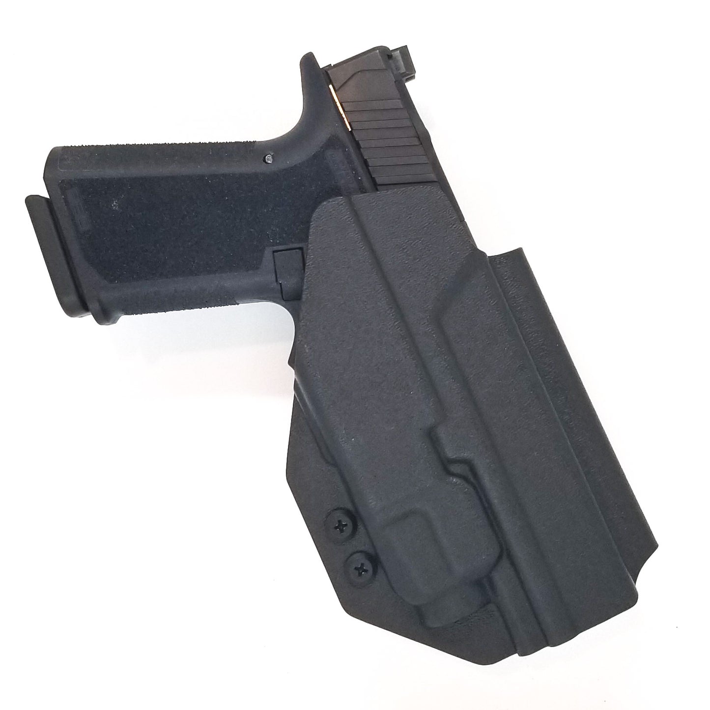 For the best Outside Waistband OWB holster for the Polymer80 PF940 and PF940C pistols with Streamlight TLR-7 X, & TLR-7 A, shop Four Brothers 4BROS holsters.