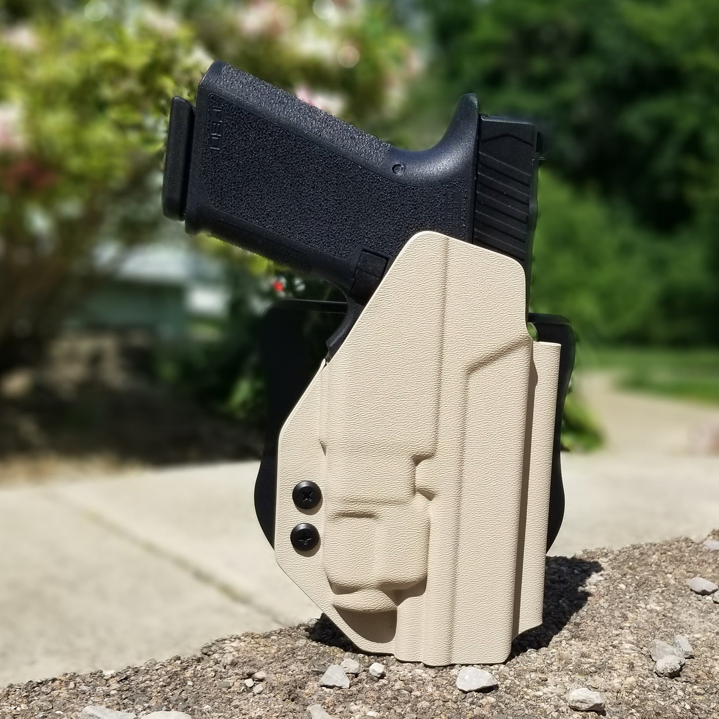 For the best Outside Waistband OWB holster for the Polymer80 PF940 and PF940C pistols with Streamlight TLR-7 X, & TLR-7 A, shop Four Brothers 4BROS holsters.