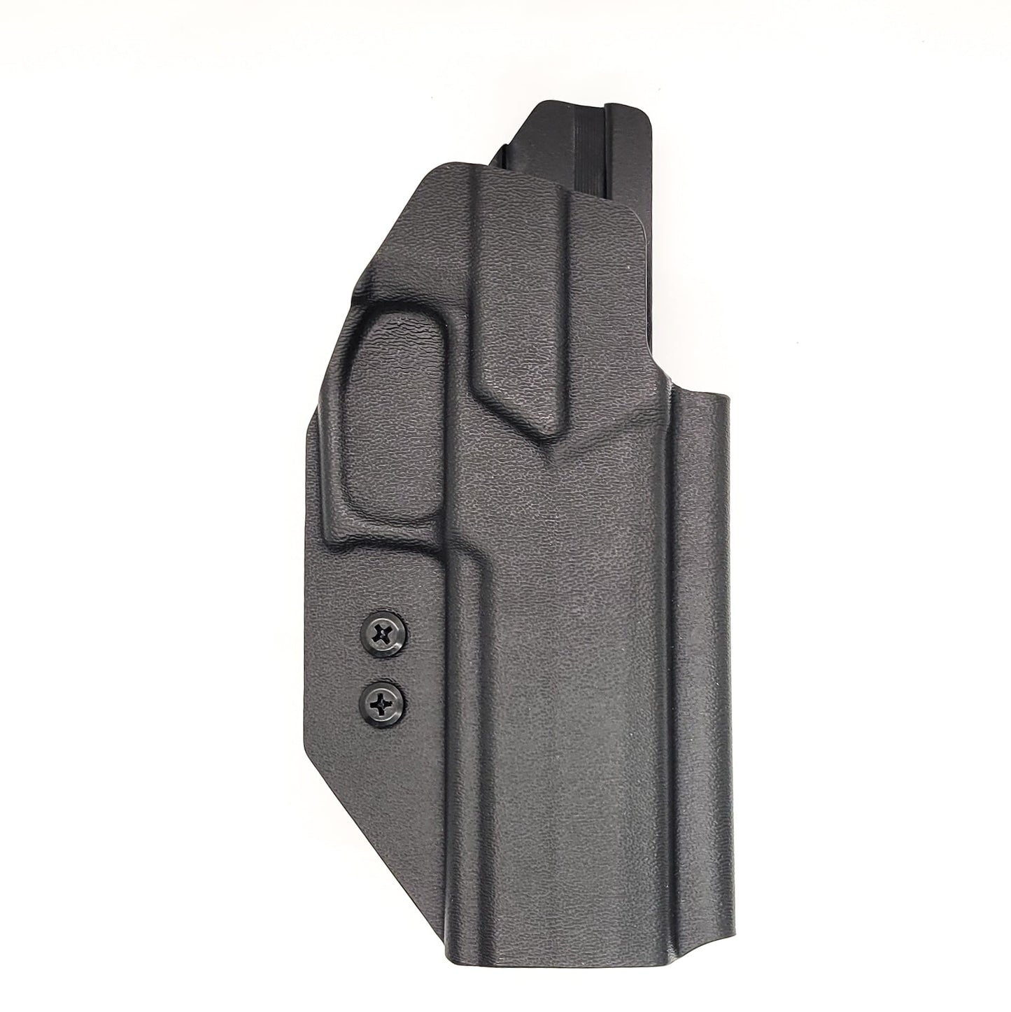 For the best Outside Waistband OWB Kydex Holster for the Sig Sauer P320-XTEN 10MM with the Align Tactical Thumb Rest shop Four Brothers 4BROS Holsters.