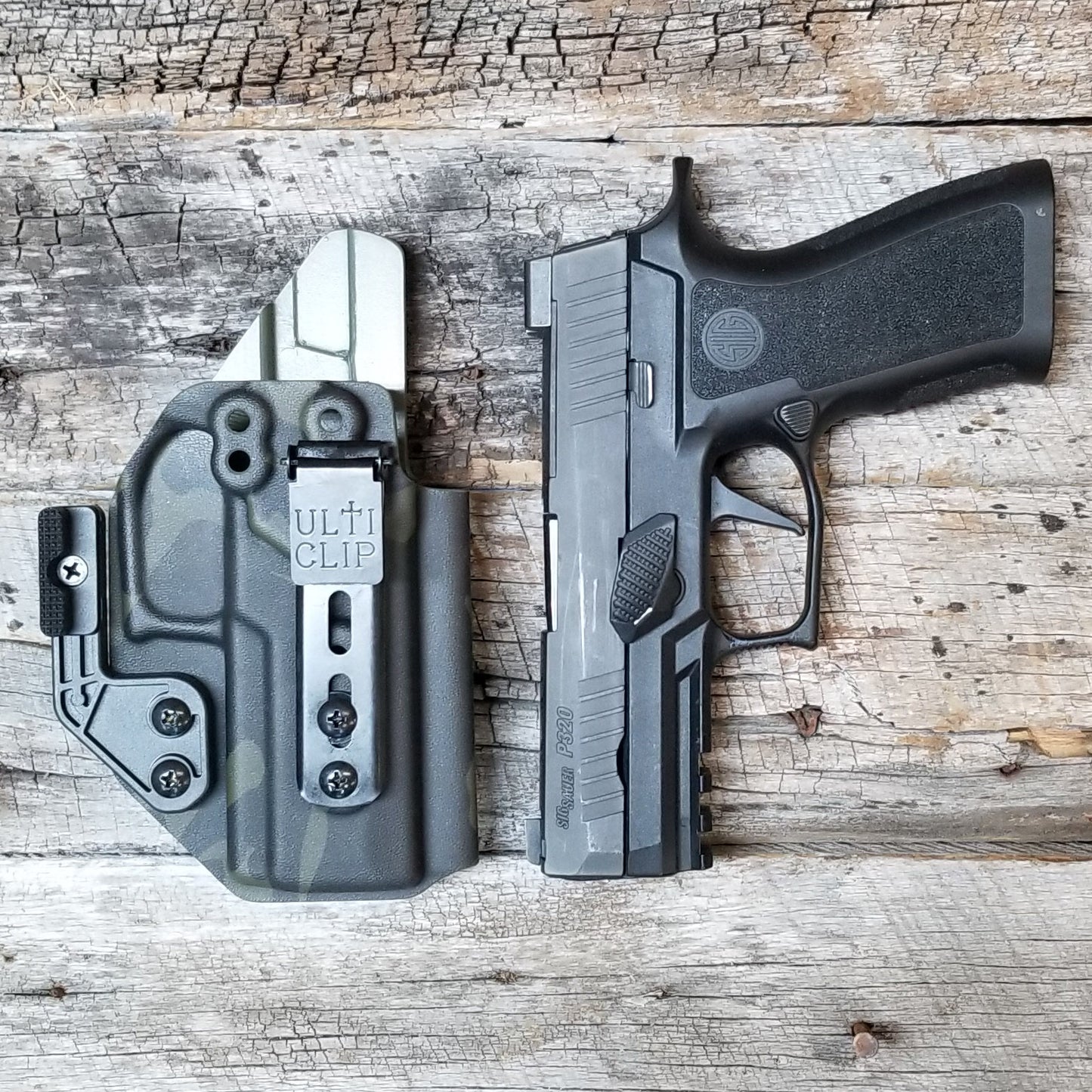 For the best IWB Kydex Inside Waistband Holster for the P320 Carry pistols and the M18 handgun with GoGunsUSA Gas Pedal, shop Four Brothers 4BROS Holsters.