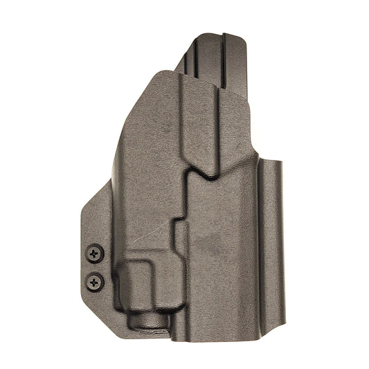 For the best Outside Waistband OWB Holster for the Sig Sauer P320 Carry, Compact or M18 with the Streamlight TLR-8 or TLR-8A shop Four Brothers 4BROS Holsters.