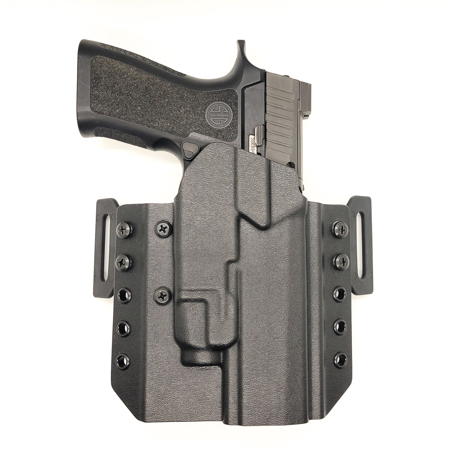 Four Brothers Outside Waistband OWB Pancake Style Kydex holster for the Sig Sauer P320 Full Size, X5 Legion & M17 with the Streamlight TLR-7X, TLR-7 X, & TLR-7