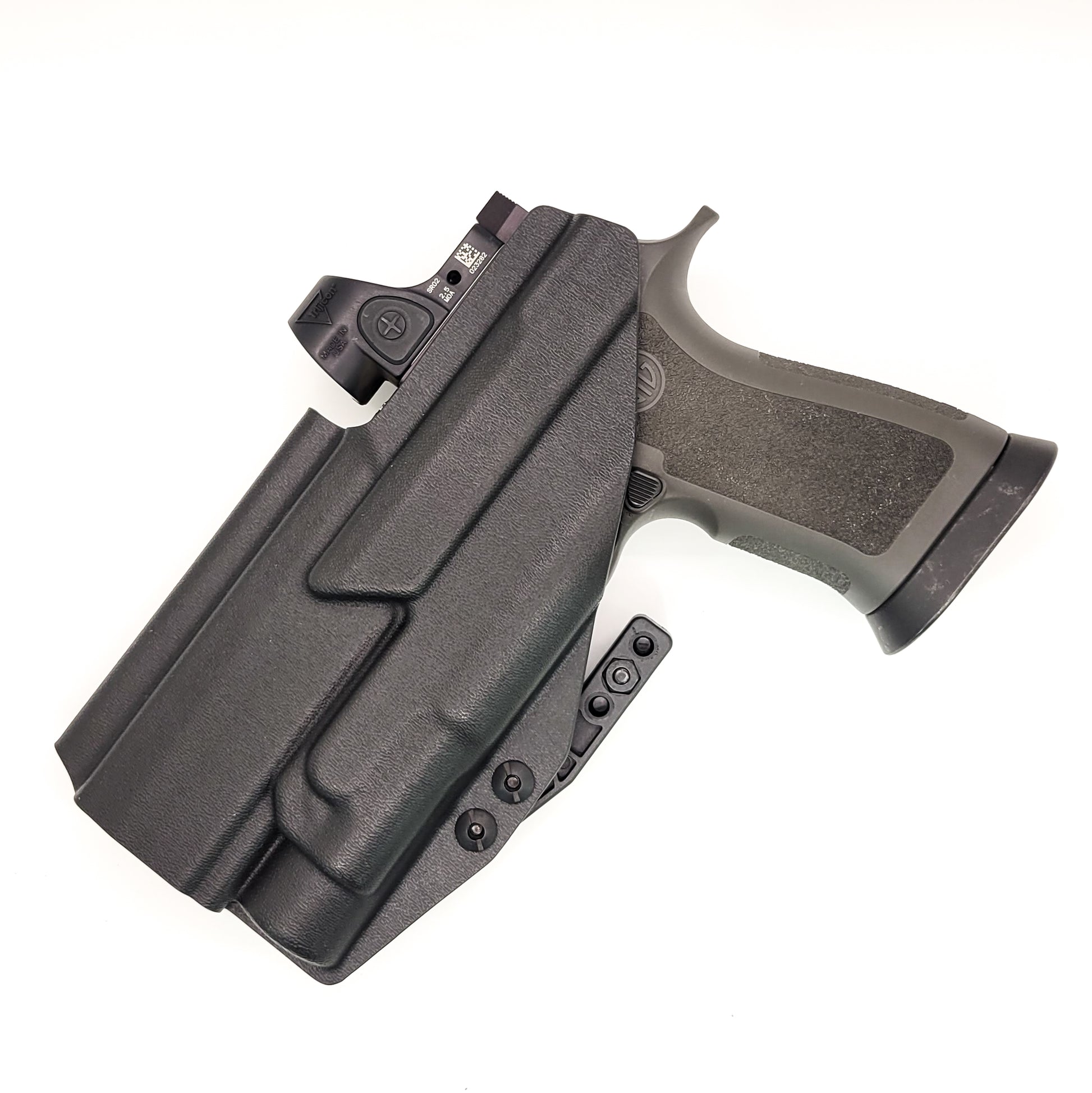 For the best IWB Inside Waistband Holster for the Sig Sauer P320 series & Streamlight TLR-1 or TLR-1 HL light & GoGun USA Gas Pedal shop Four Brothers Holsters.