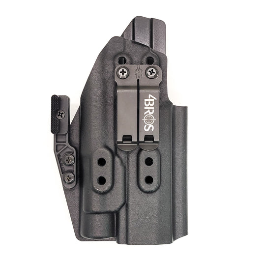 For the best IWB Kydex Inside Waistband Holster for the Sig Sauer P320 Full-Size & Carry pistols & Streamlight TLR-1 or TLR-1 HL shop Four Brothers Holsters.