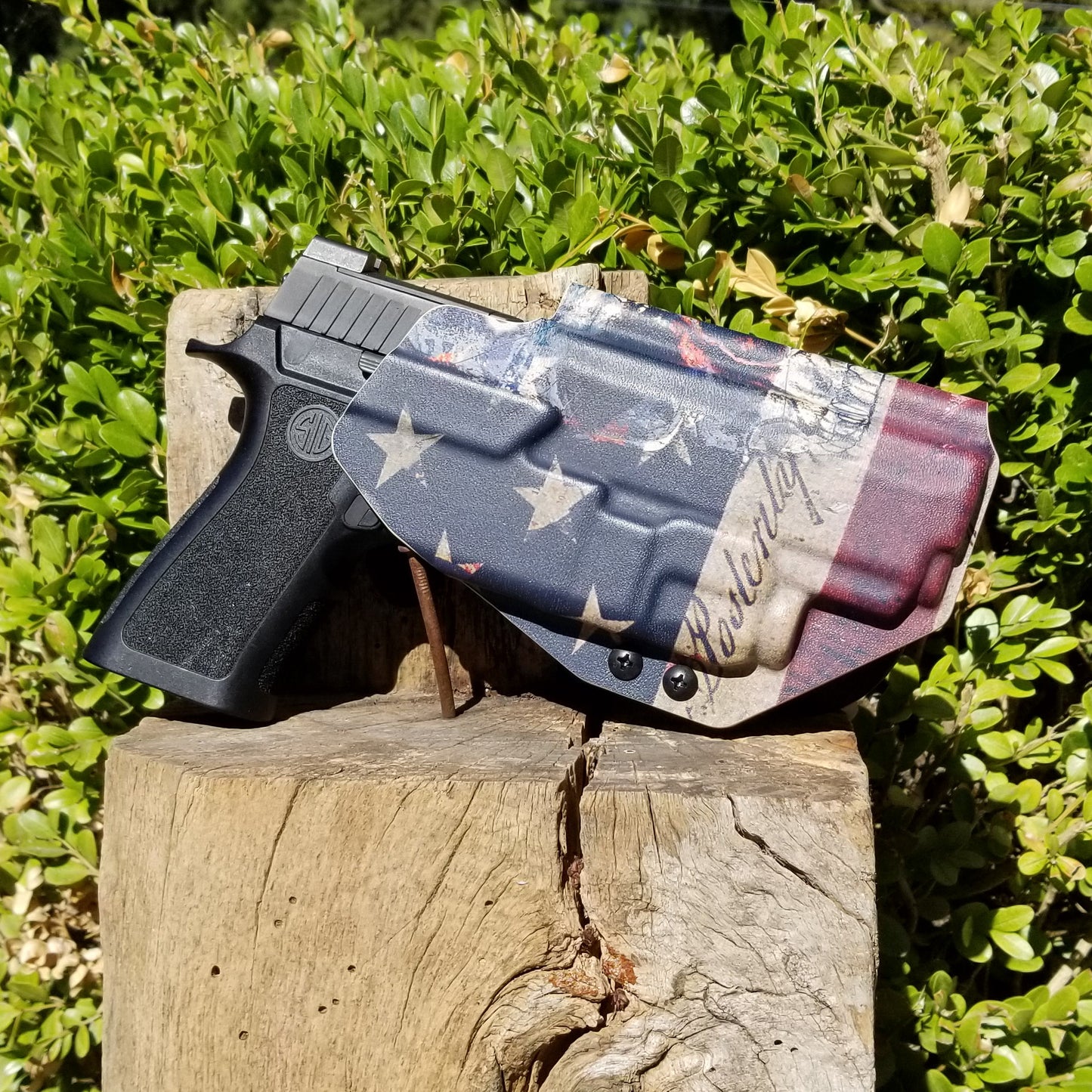 For the best Outside Waistband OWB Holster for the Sig Sauer P320 Full Size, X5, or M17 pistols & Streamlight TLR-7 X or TLR-7 A, shop Four Brothers holsters.