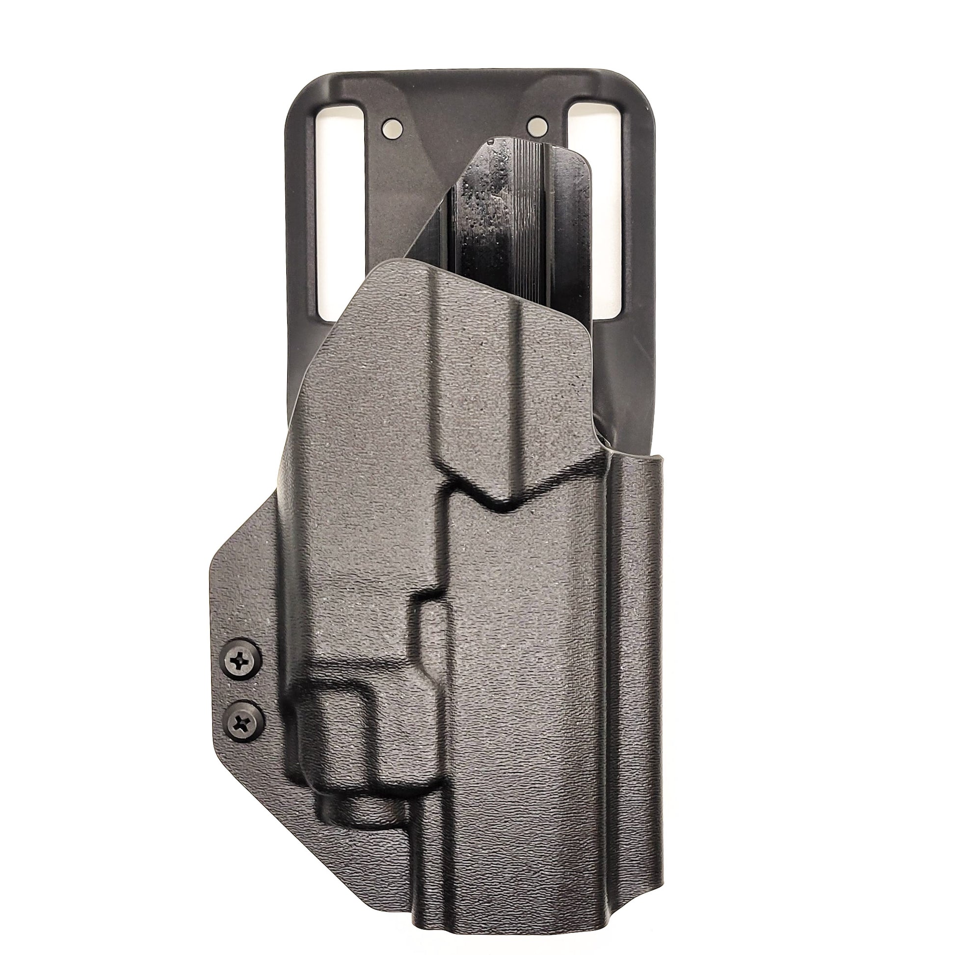 For the best, Outside Waistband OWB Sig Sauer Full Size & Carry P320 series with Streamlight TLR-8A  and Align Tactical Thumb Rest shop Four Brothers Holsters.