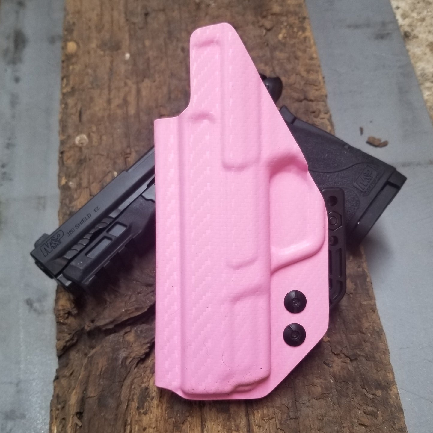 For the best IWB AIWB Inside Waistband Kydex Holster for the Smith and Wesson M&P 380 Shield EZ, shop Four Brothers 4BROS Holsters. Proudly made in the USA.