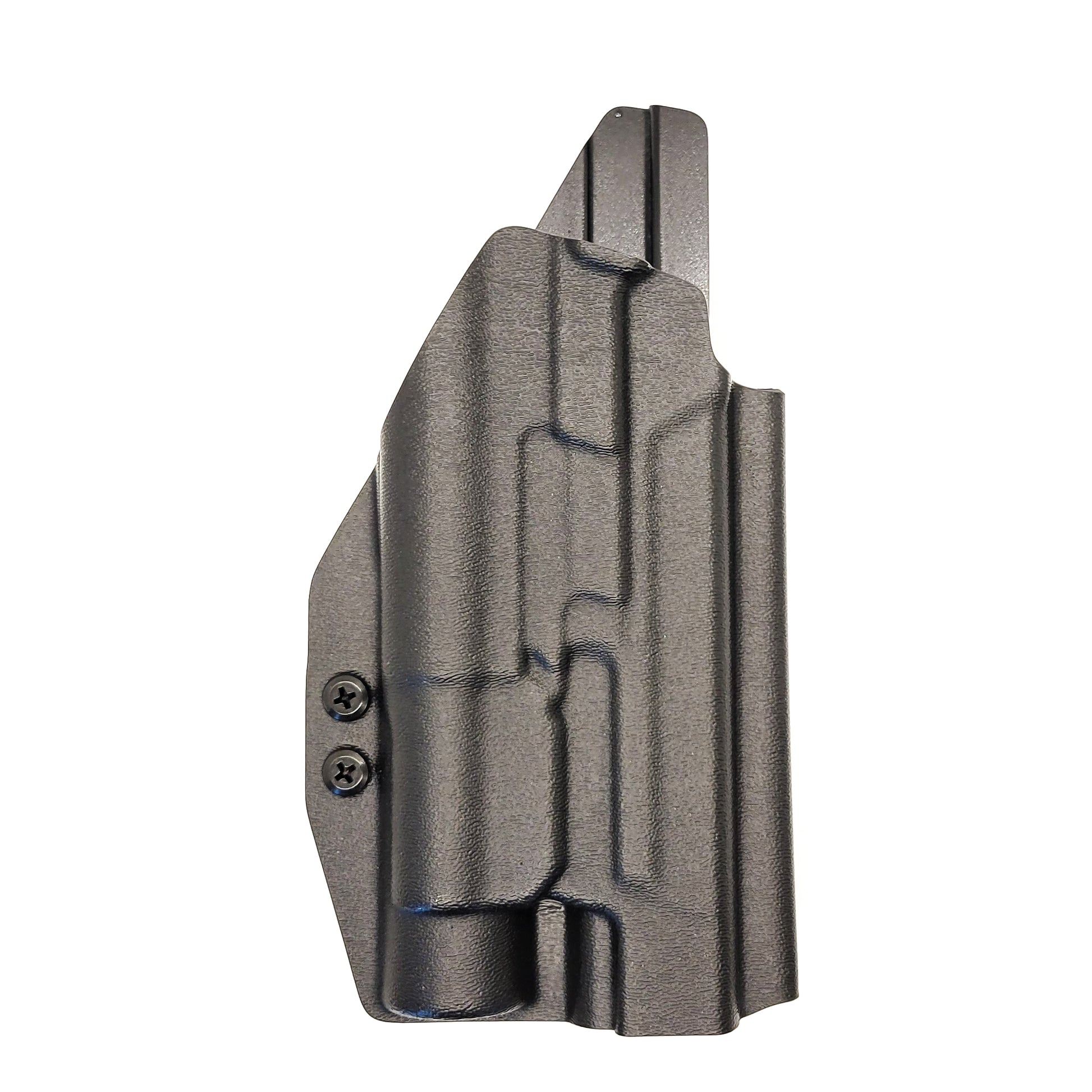 For the best OWB Holster for the Smith and Wesson M&P 10MM M2.0 pistol with thumb safety & Streamlight TLR-1 or TLR-1 HL shop Four Brothers 4Bros Holsters.