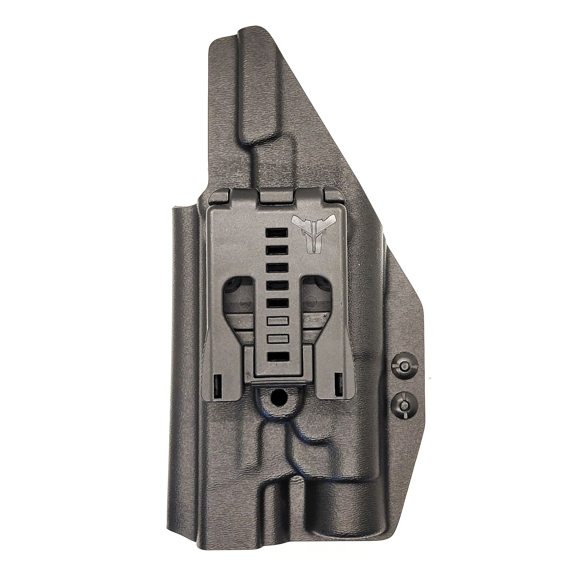 For the best OWB Holster for the Smith and Wesson M&P 10MM M2.0 pistol with thumb safety & Streamlight TLR-1 or TLR-1 HL shop Four Brothers 4Bros Holsters.