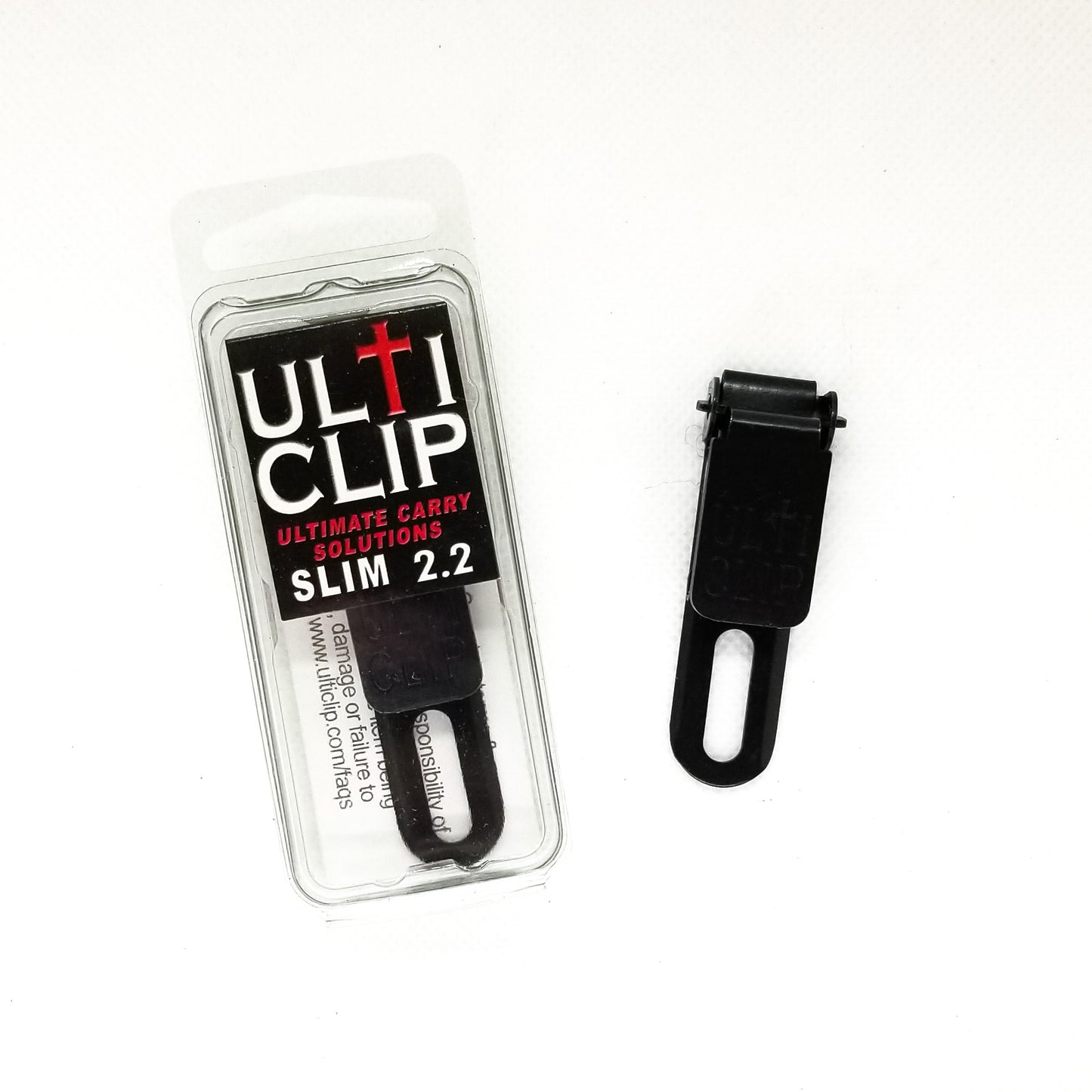 The UltiClip Slim 2.2 is slightly over 1/2″ wide and only 2.2″ long making it ideal for smaller applications while still providing great retention.