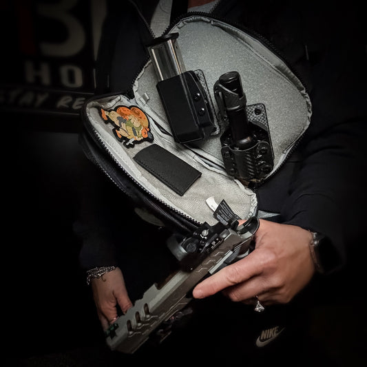 A hook loop setup for  EDC.