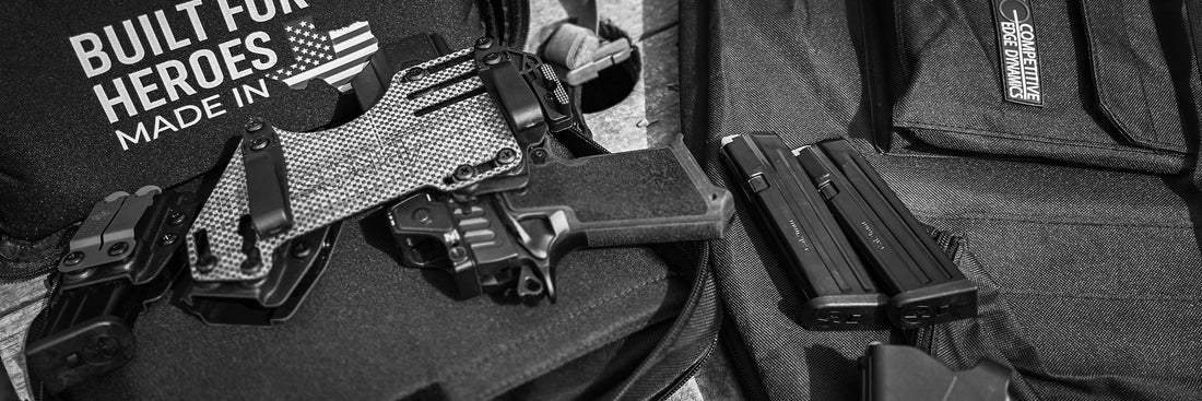 Four Brothers Fat Guy Appendix Rig for a Staccato HD P4 in Black and White 