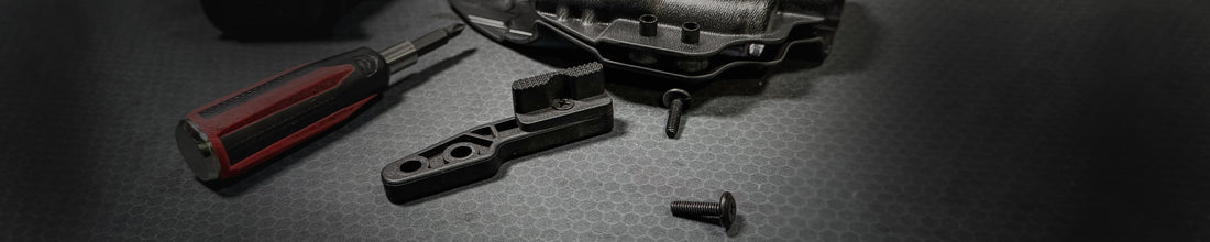 Modwing removed from a holster