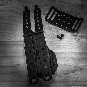 Standard Blade-Tech Hole Pattern Revision 3 Molle Adapter Installation Instructions