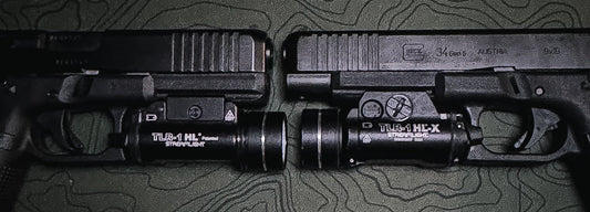 Streamlight TLR-1 HL versus the TLR-1 HL-X