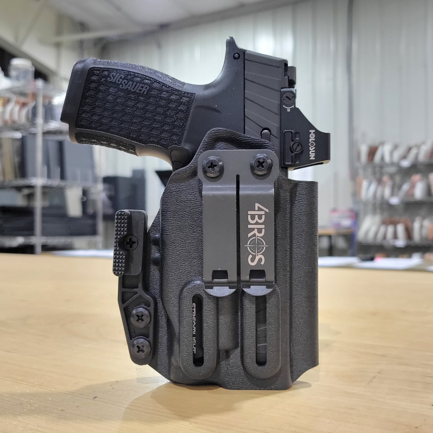 For the best Inside Waistband IWB, AIWB holster designed to fit your handgun and TLR-7 X Sub USB, Shop Four Brothers 4BROS Holsters. 