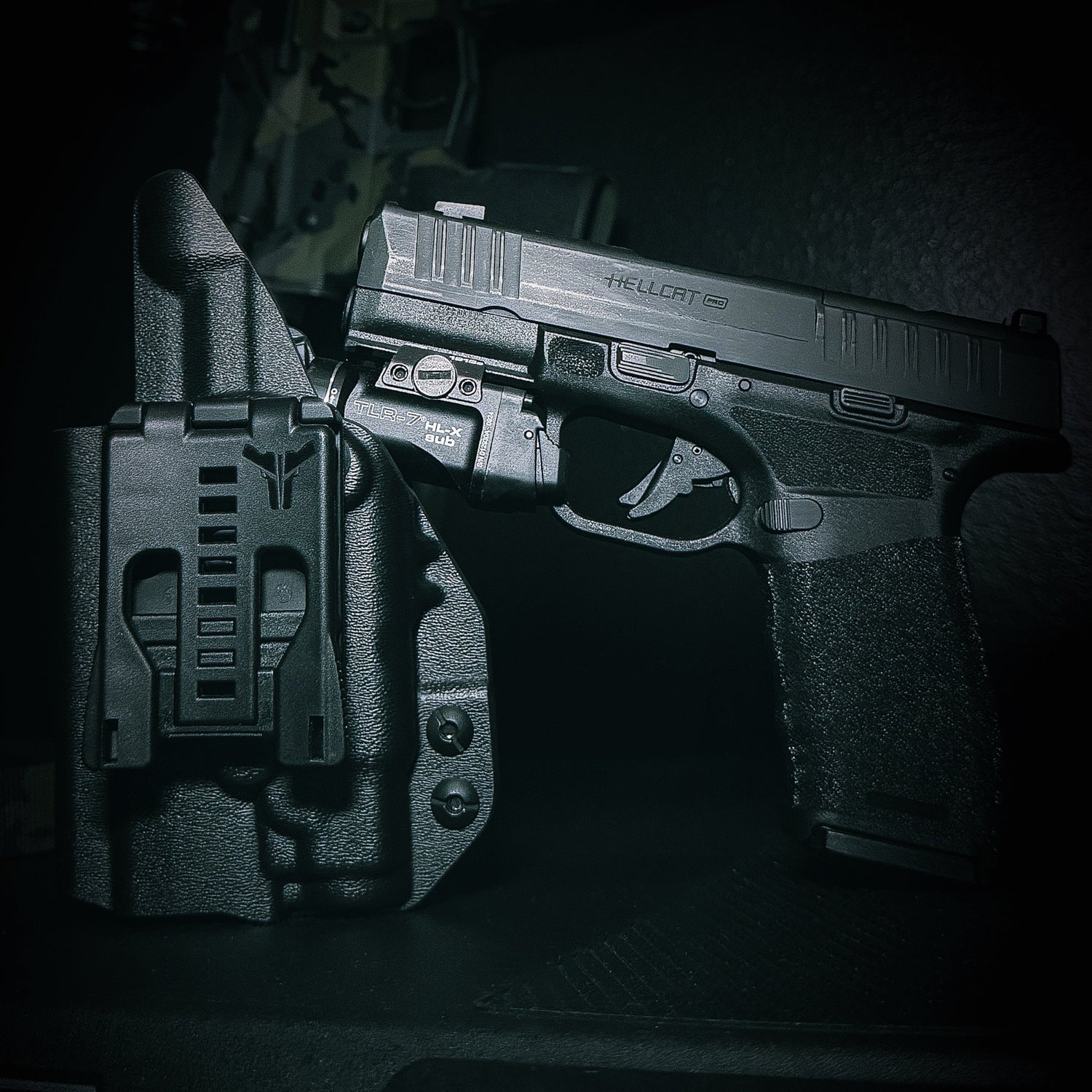 Springfield Armory Hellcat Pro & TLR-7 Sub with an OWB Holster