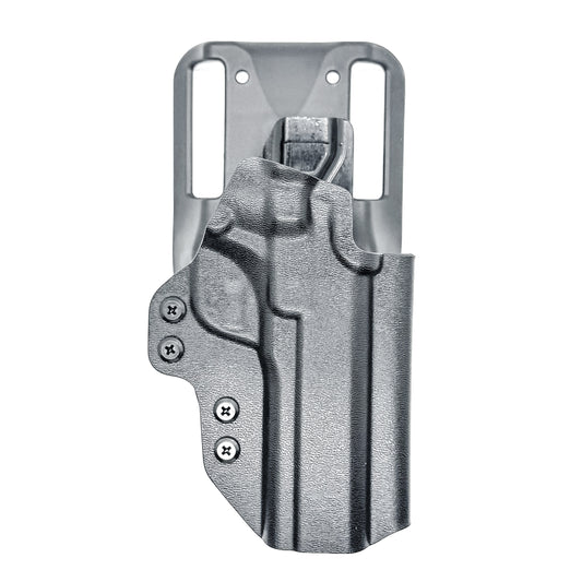1911 4.25" Commander Light Duty & Competition Outside Waistband (OWB) holster for Ruger, Kimber, S&W, & Rock Island pistols. Adjustable retention, Made in USA