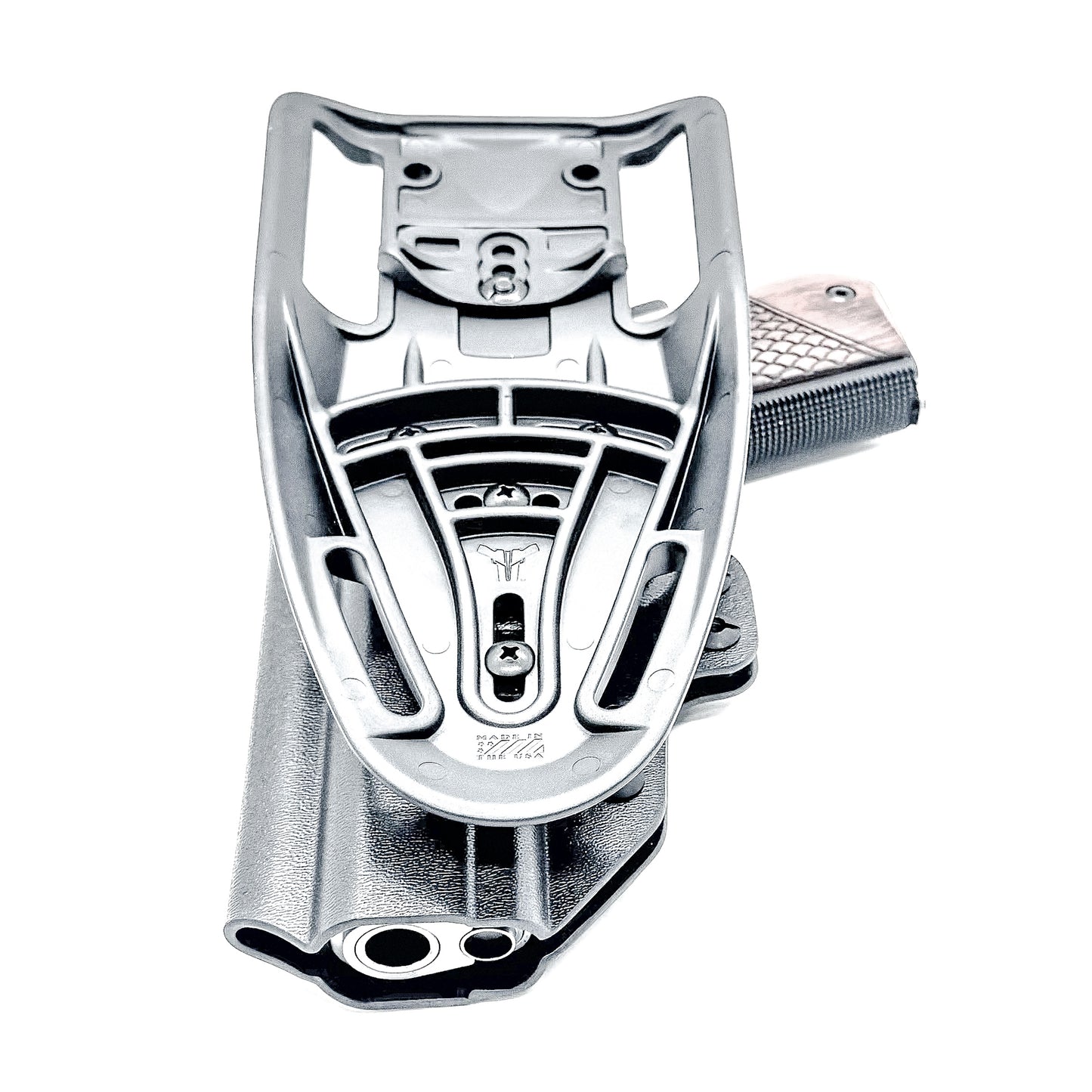 1911 4.25" Commander Light Duty & Competition Outside Waistband (OWB) holster for Ruger, Kimber, S&W, & Rock Island pistols. Adjustable retention, Made in USA