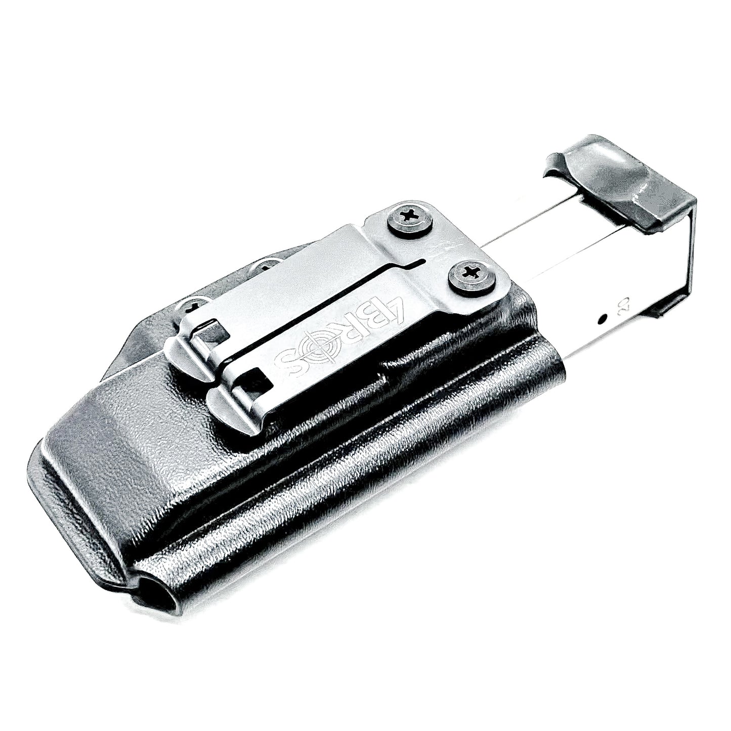 For the Best, most durable, Kydex IWB AIWB appendix inside waistband magazine pouch carrier or holster for the 2011 mags, shop Four Brothers 4BROS Holsters.