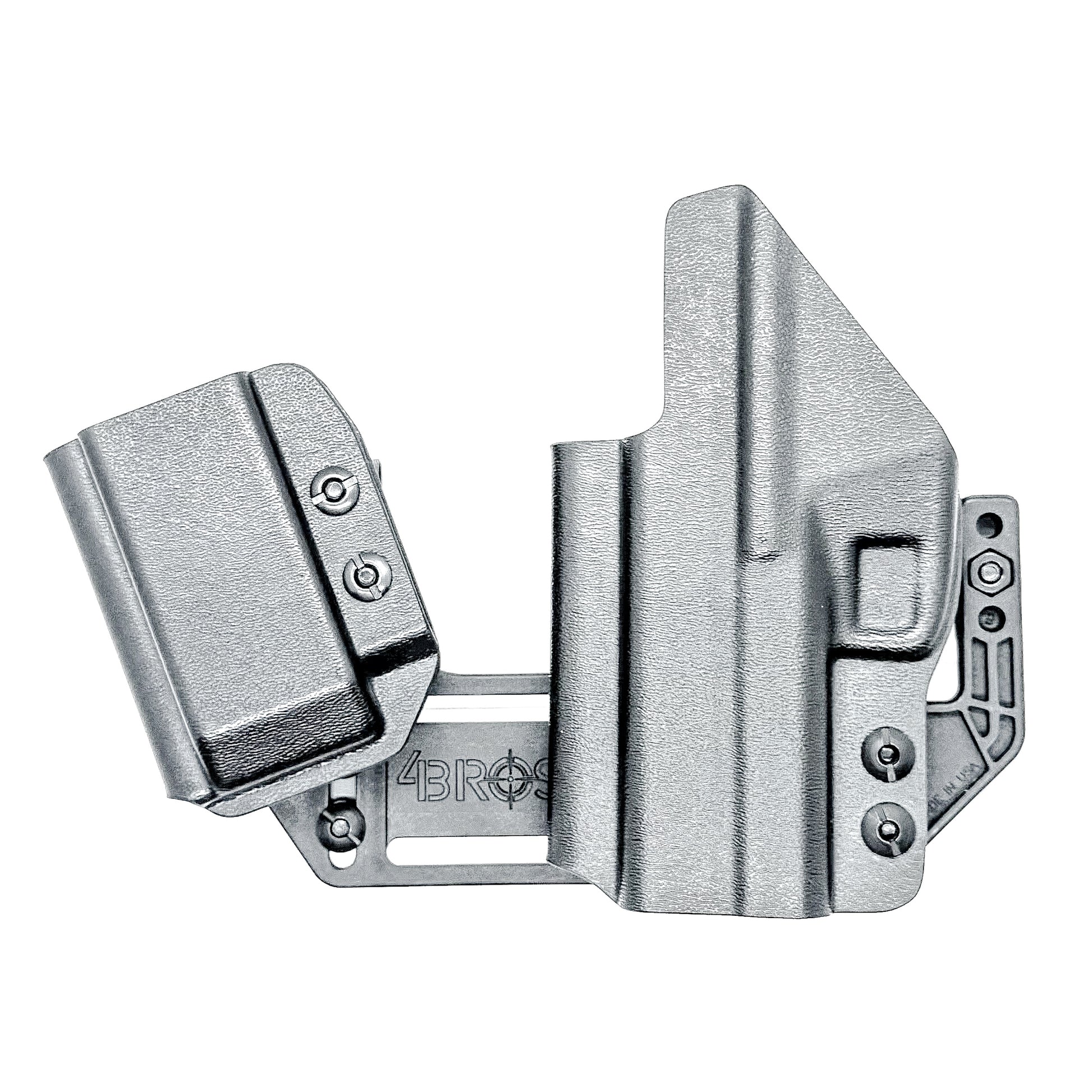 H&K VP9CC IWB RaceCar Appendix Rig. Inside Waistband sidecar holster and magazine carrier system with adjustable spacing, optics compatibility, and comfort.
