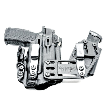 4BROS Icarus Precision P365 RaceCar Appendix Rig combines comfortable Inside Waistband carry with an adjustable IWB appendix holster design.
