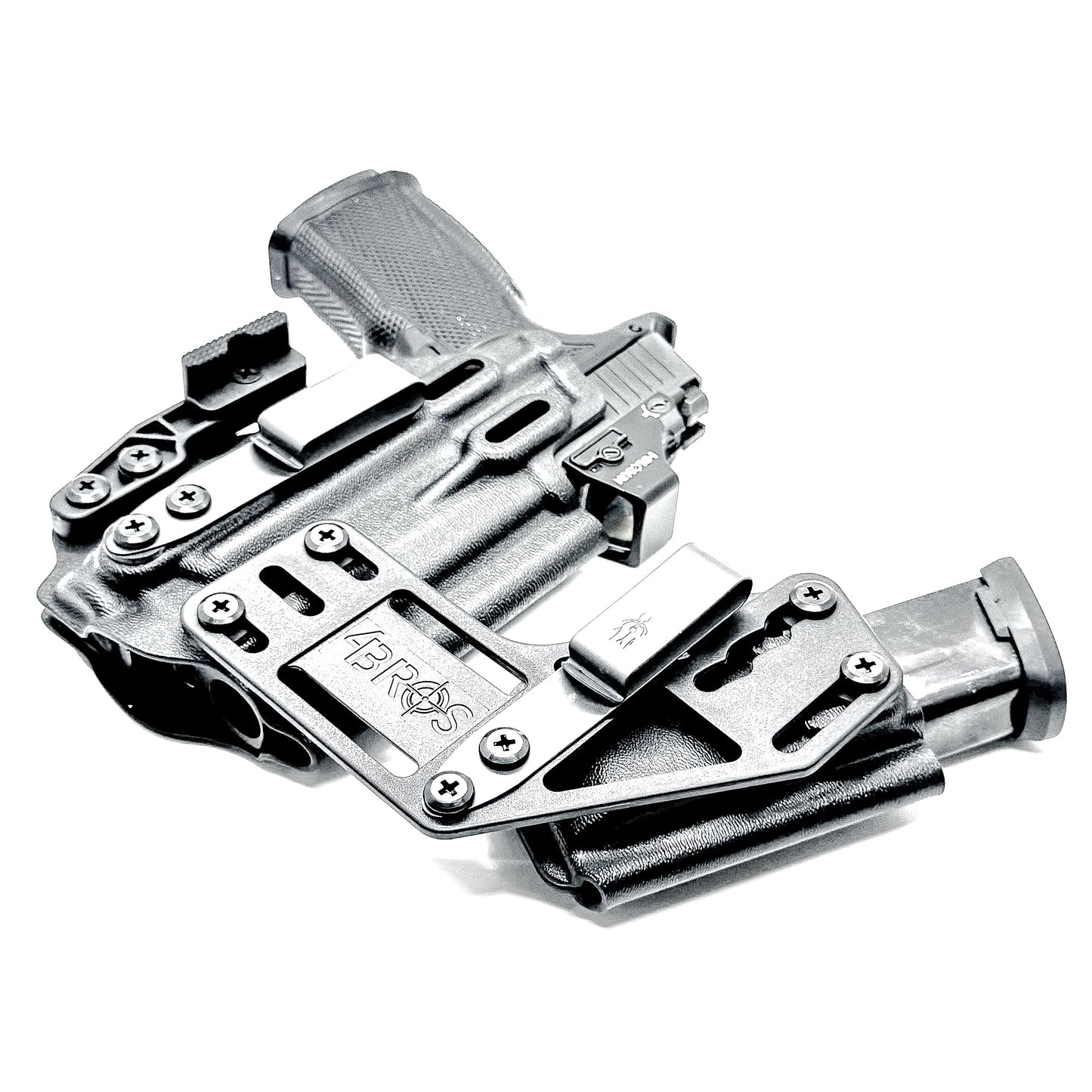 4BROS Icarus Precision P365 RaceCar Appendix Rig combines comfortable Inside Waistband carry with an adjustable IWB appendix holster design.