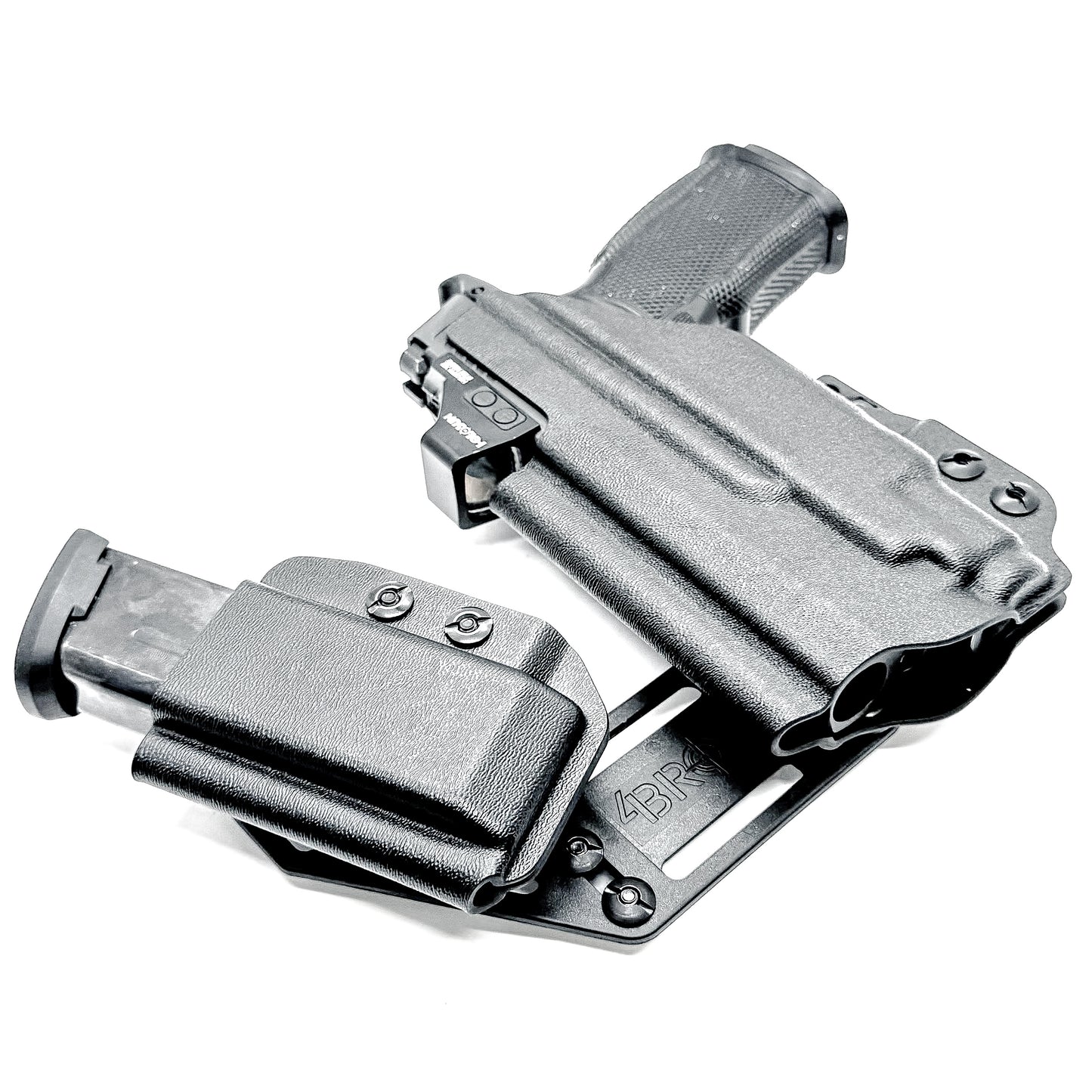 4BROS Icarus Precision P365 RaceCar Appendix Rig combines comfortable Inside Waistband carry with an adjustable IWB appendix holster design.