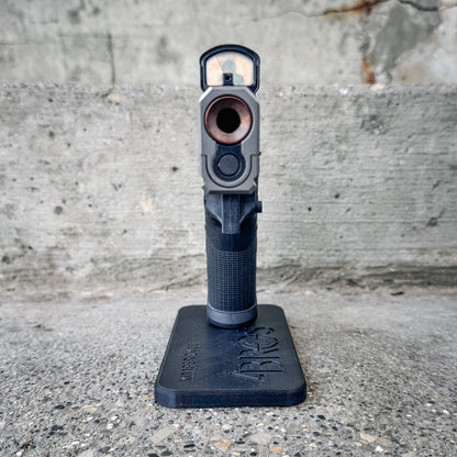 3D printed Kimber 2K11 pistol stand made from durable PETG. Perfect for firearm display, gun safe storage, and organizing your Kimber 2K11.