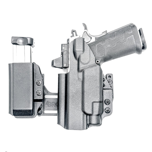 4BROS Kimber 2K11 RaceCar Appendix Rig delivers comfortable Inside Waistband carry with an adjustable IWB sidecar design