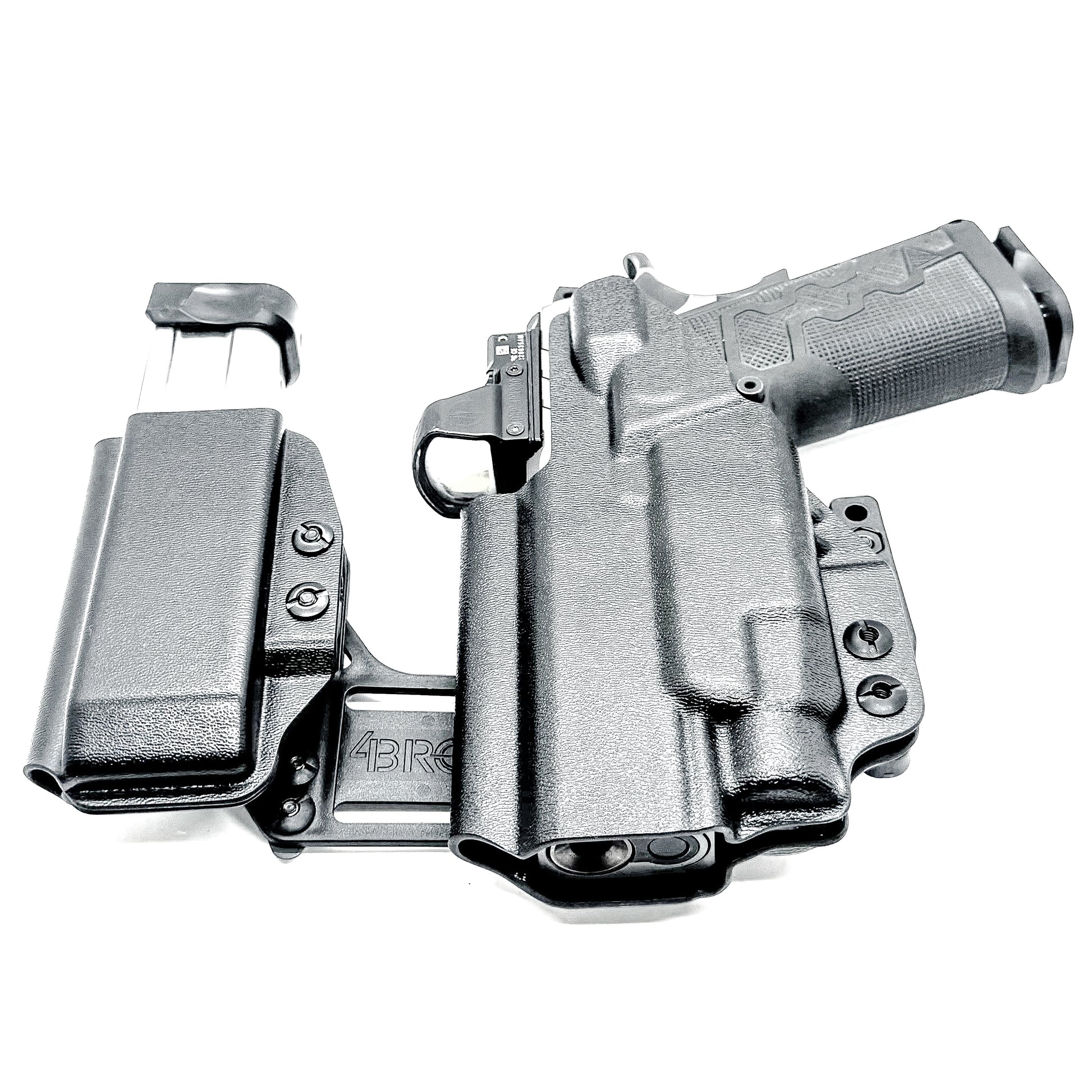 4BROS Kimber 2K11 RaceCar Appendix Rig delivers comfortable Inside Waistband carry with an adjustable IWB sidecar design