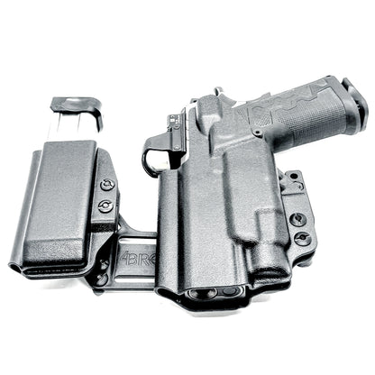 4BROS Kimber 2K11 RaceCar Appendix Rig delivers comfortable Inside Waistband carry with an adjustable IWB sidecar design