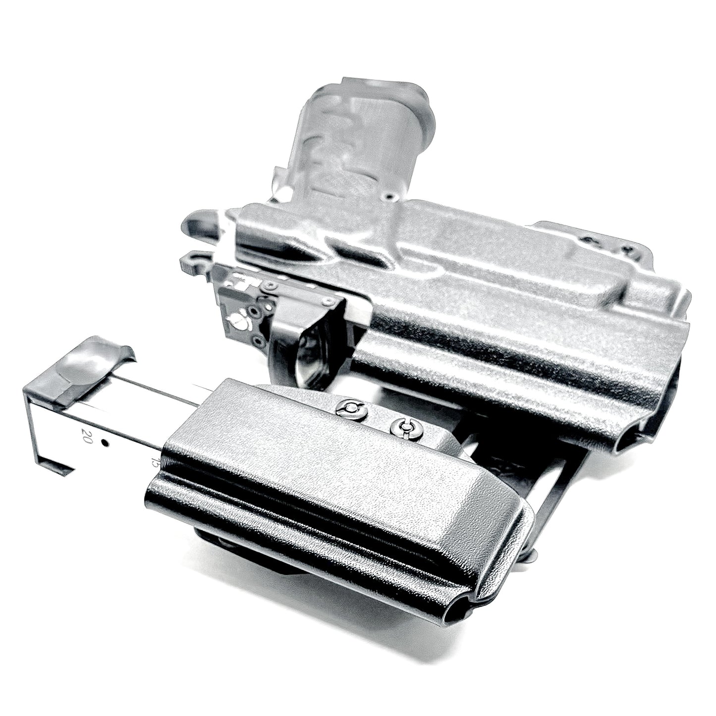 4BROS Kimber 2K11 RaceCar Appendix Rig delivers comfortable Inside Waistband carry with an adjustable IWB sidecar design