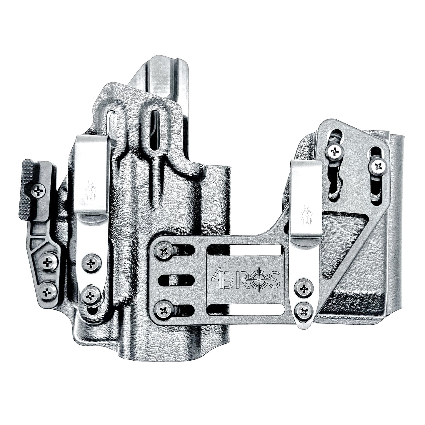 4BROS Kimber 2K11 RaceCar Appendix Rig delivers comfortable Inside Waistband carry with an adjustable IWB sidecar design