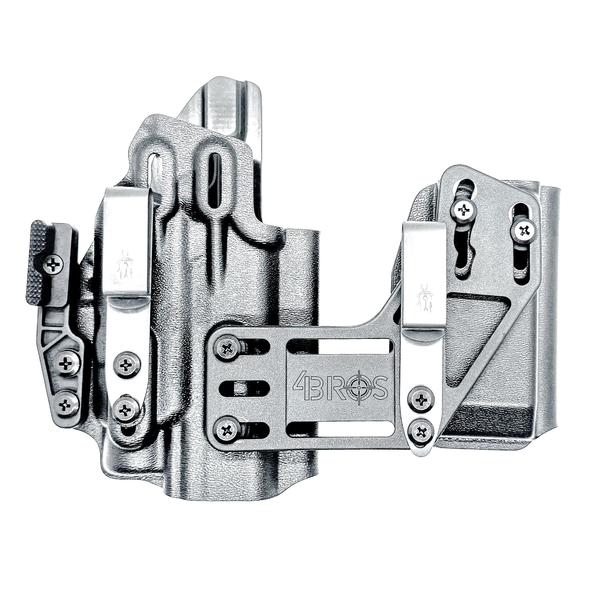 4BROS Kimber 2K11 RaceCar Appendix Rig delivers comfortable Inside Waistband carry with an adjustable IWB sidecar design
