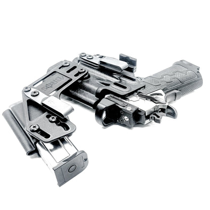 4BROS Kimber 2K11 RaceCar Appendix Rig delivers comfortable Inside Waistband carry with an adjustable IWB sidecar design