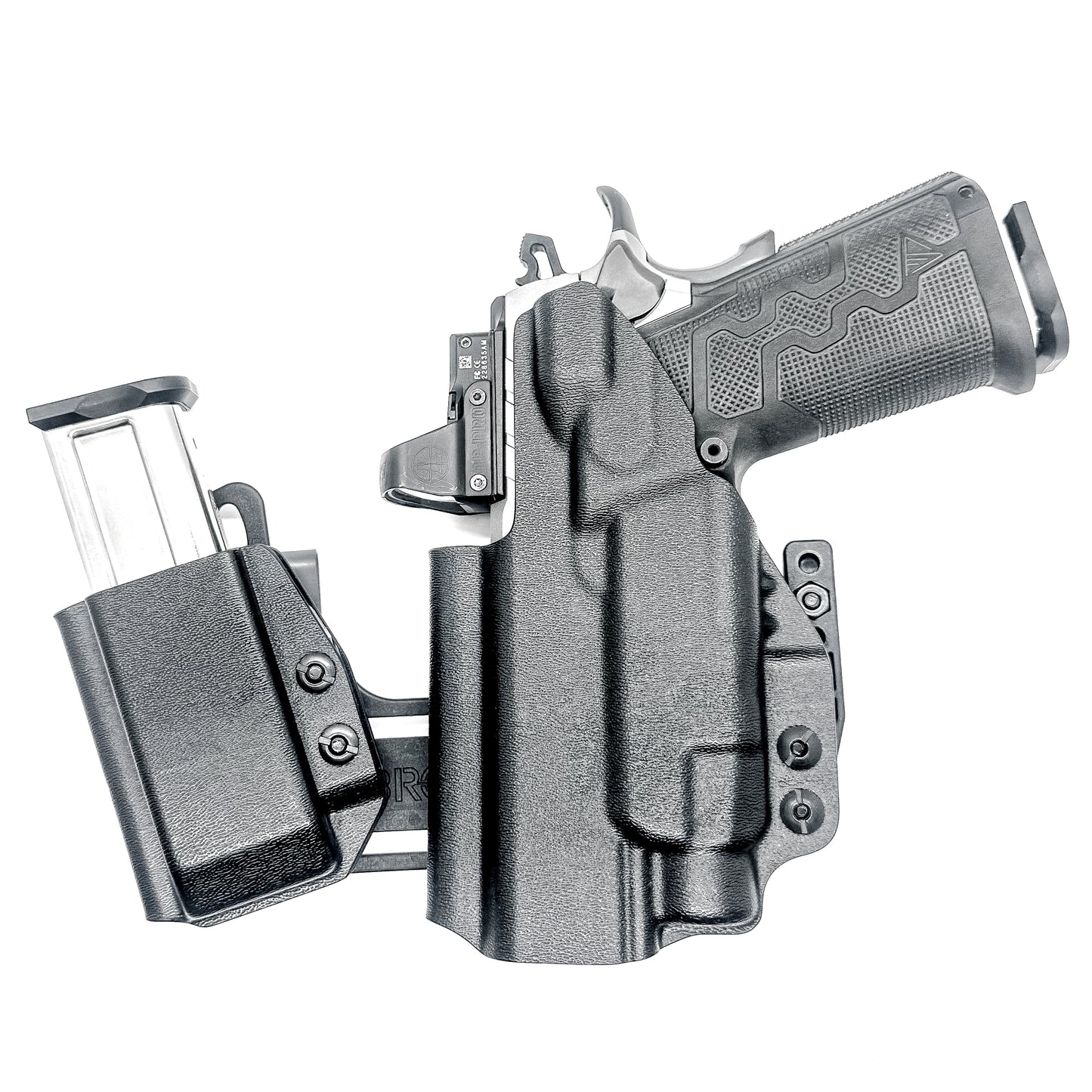 4BROS Kimber 2K11 RaceCar Appendix Rig delivers comfortable Inside Waistband carry with an adjustable IWB sidecar design