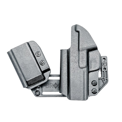 Kimber CDS9 IWB RaceCar Appendix Rig. Inside Waistband sidecar holster and magazine carrier system with adjustable spacing, optics compatibility, and comfort.