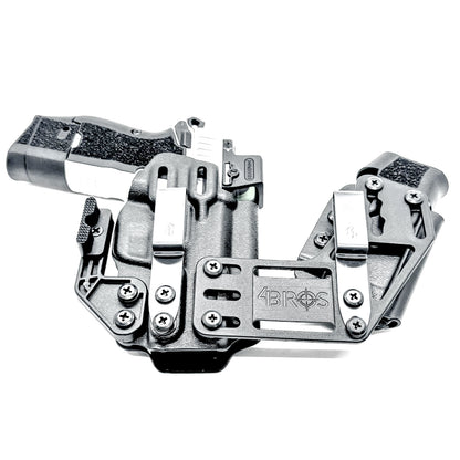 Kimber CDS9 IWB RaceCar Appendix Rig. Inside Waistband sidecar holster and magazine carrier system with adjustable spacing, optics compatibility, and comfort.