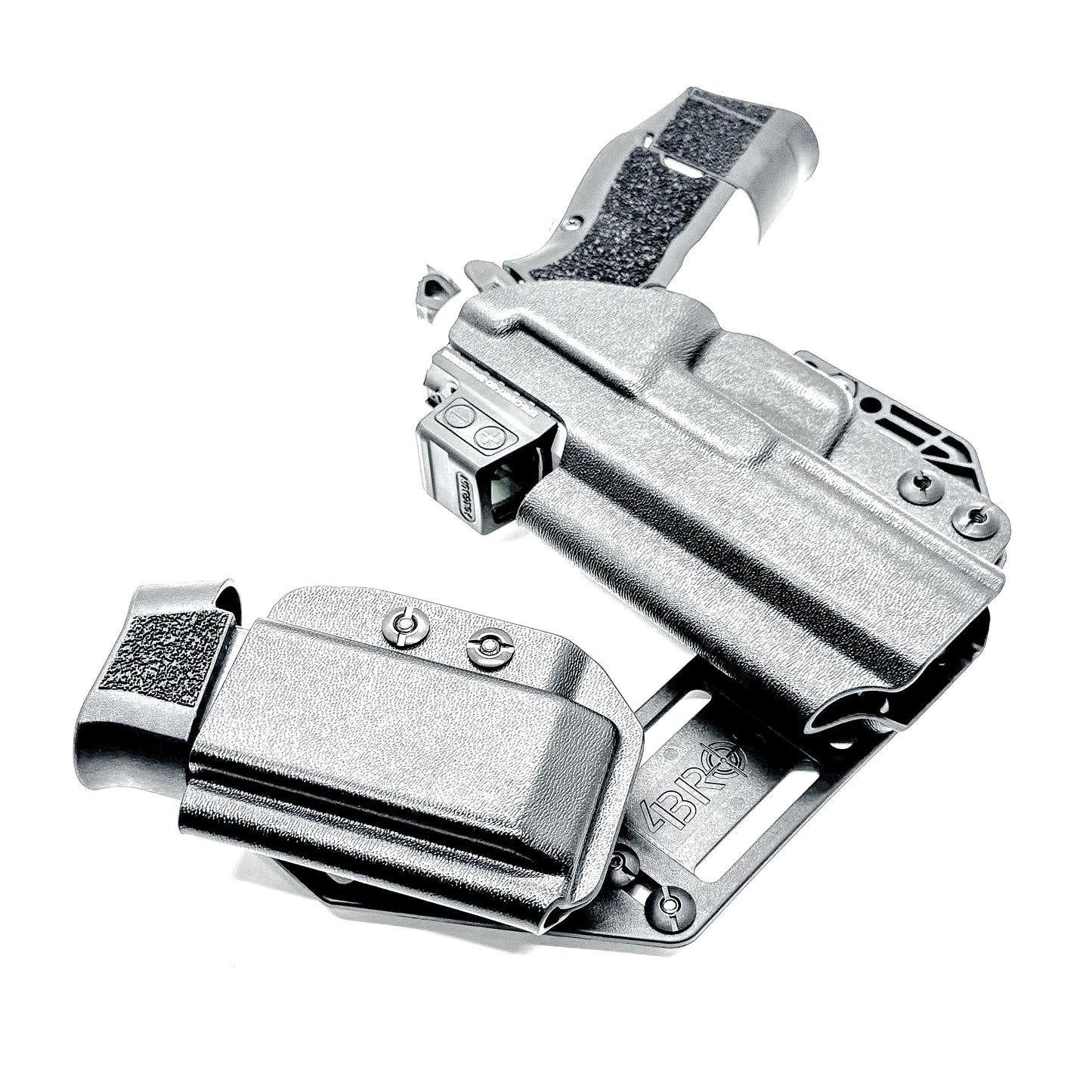 Kimber CDS9 IWB RaceCar Appendix Rig. Inside Waistband sidecar holster and magazine carrier system with adjustable spacing, optics compatibility, and comfort.