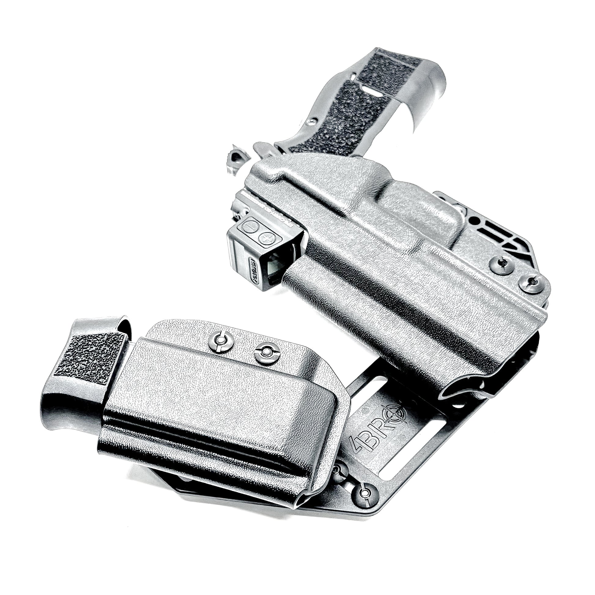 Kimber CDS9 IWB RaceCar Appendix Rig. Inside Waistband sidecar holster and magazine carrier system with adjustable spacing, optics compatibility, and comfort.