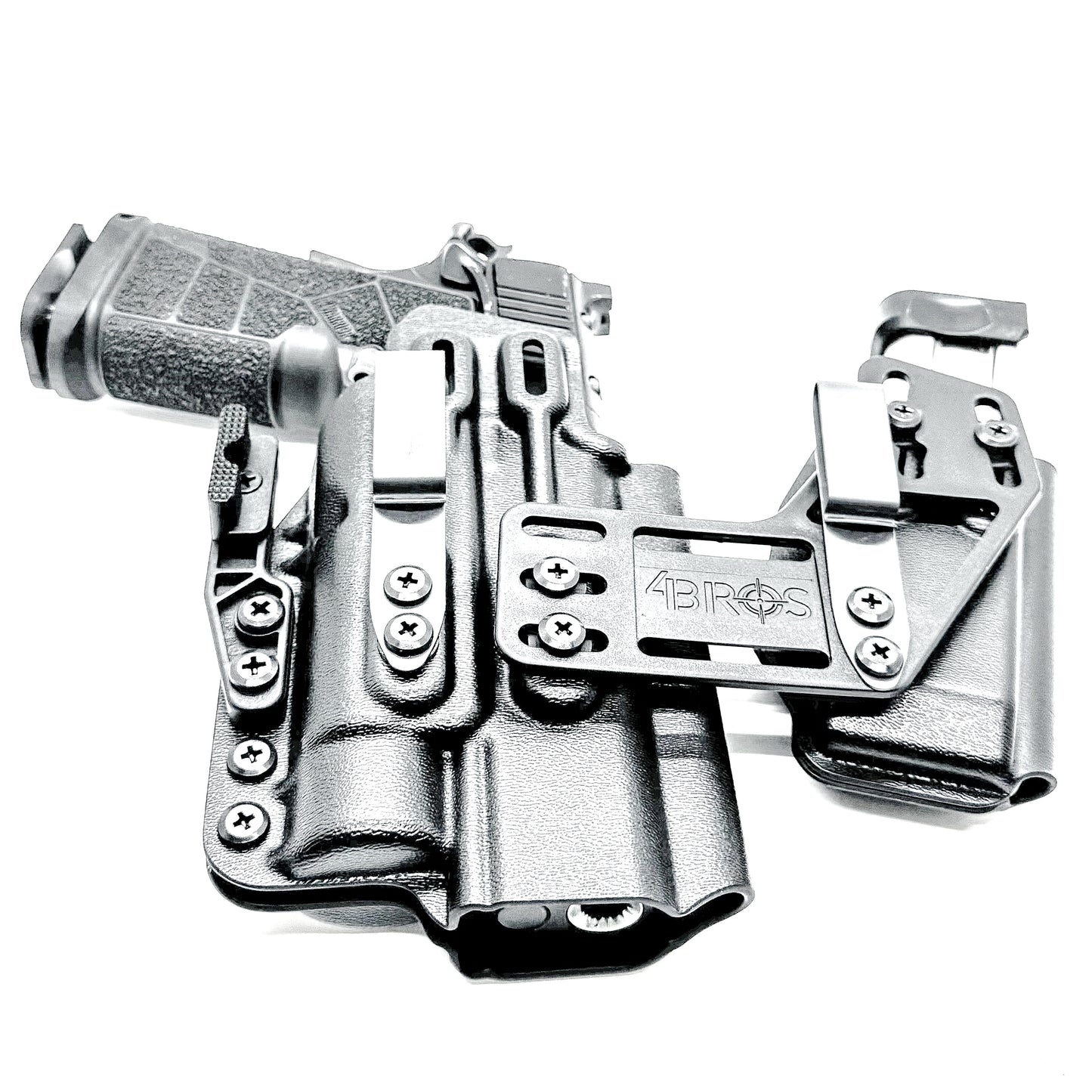 Kimber DS Warrior IWB Inside Waistband appendix holster with adjustable RaceCar sidecar, premium Kydex construction, optics-ready fit, and all-day comfort.