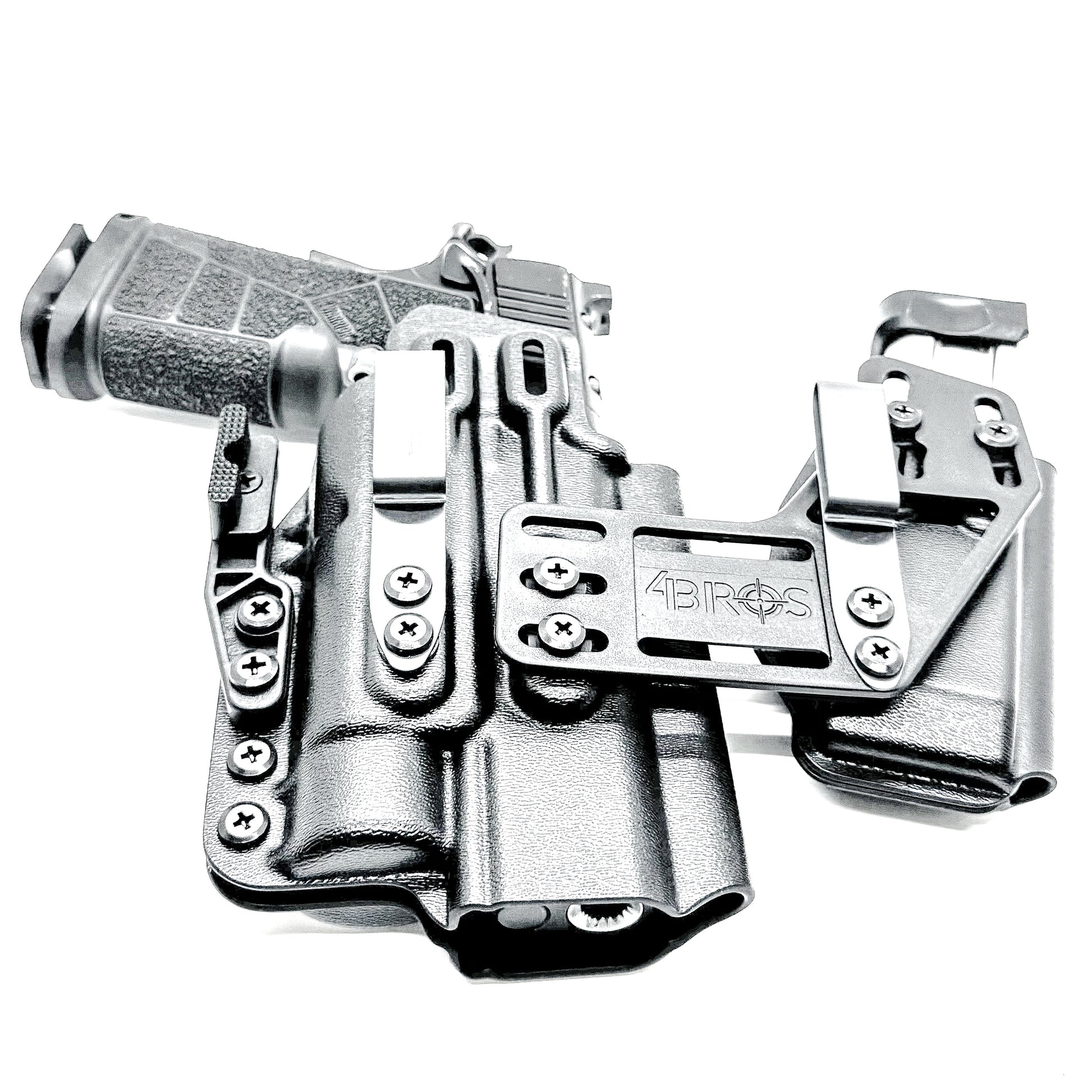 Kimber DS Warrior IWB Inside Waistband appendix holster with adjustable RaceCar sidecar, premium Kydex construction, optics-ready fit, and all-day comfort.