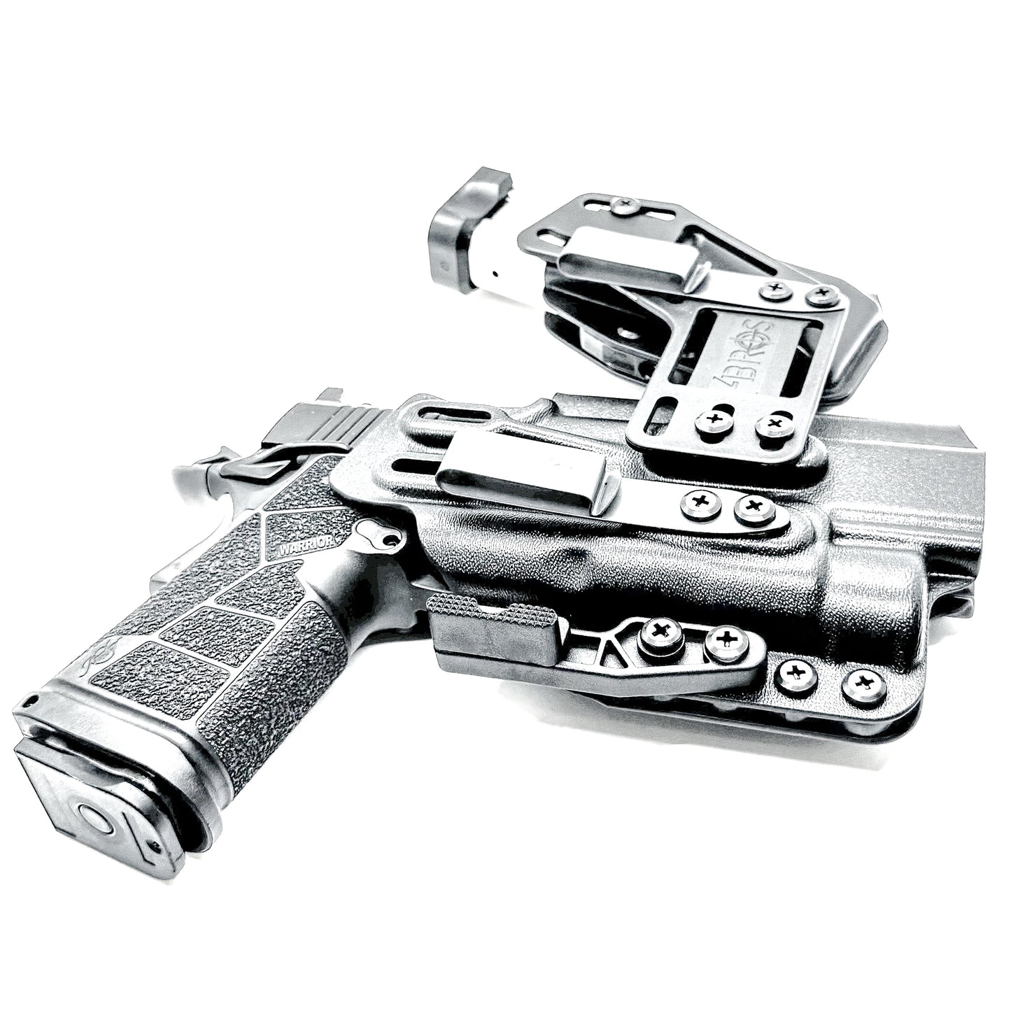 Kimber DS Warrior IWB Inside Waistband appendix holster with adjustable RaceCar sidecar, premium Kydex construction, optics-ready fit, and all-day comfort.