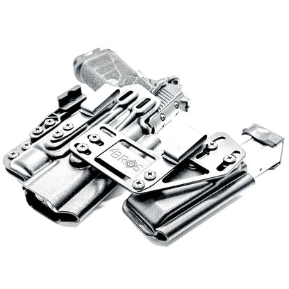 Kimber DS Warrior IWB Inside Waistband appendix holster with adjustable RaceCar sidecar, premium Kydex construction, optics-ready fit, and all-day comfort.