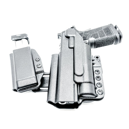 Kimber DS Warrior IWB Inside Waistband appendix holster with adjustable RaceCar sidecar, premium Kydex construction, optics-ready fit, and all-day comfort.