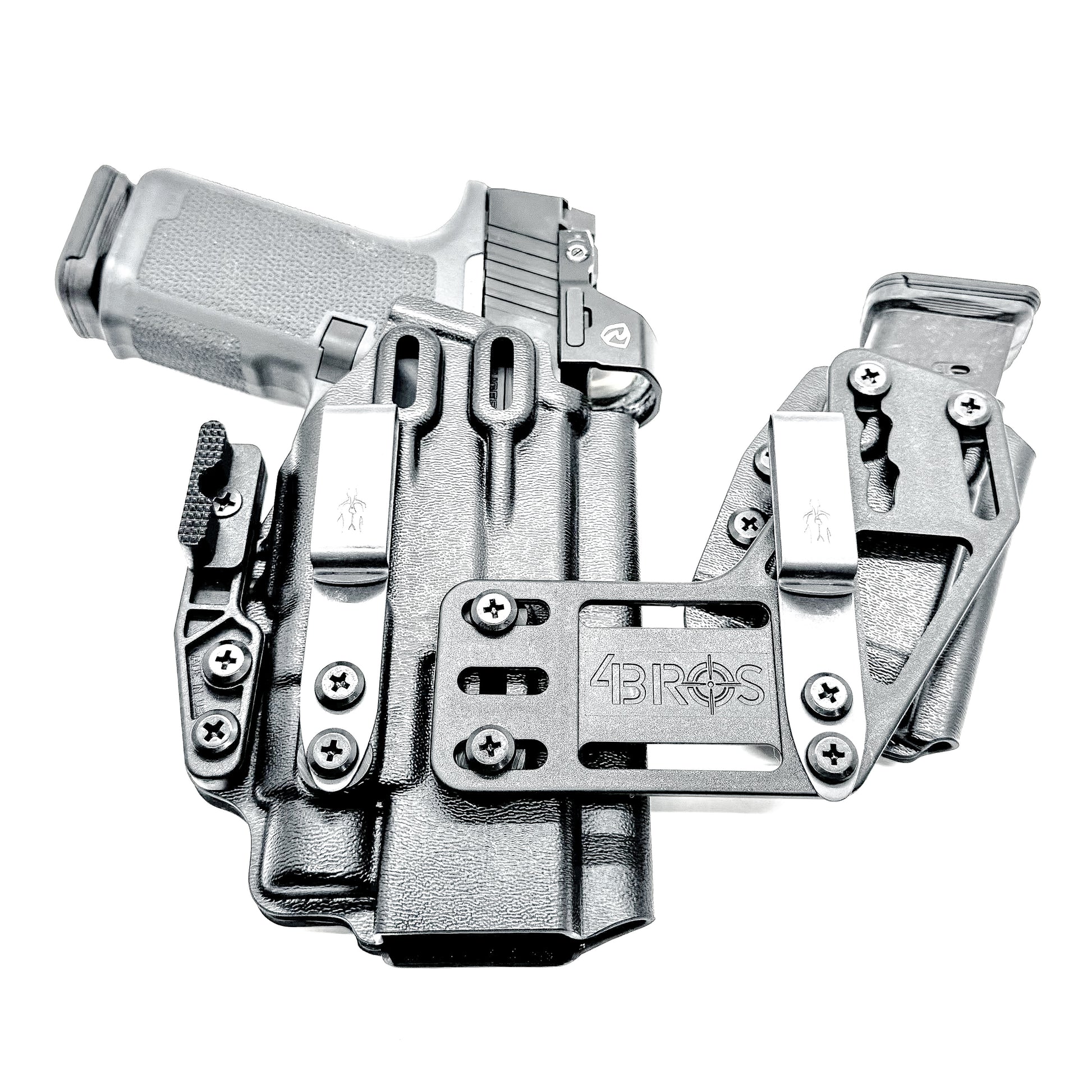 4BROS Ruger RXM RaceCar Appendix Rig combines comfortable Inside Waistband carry with an adjustable IWB appendix holster design.