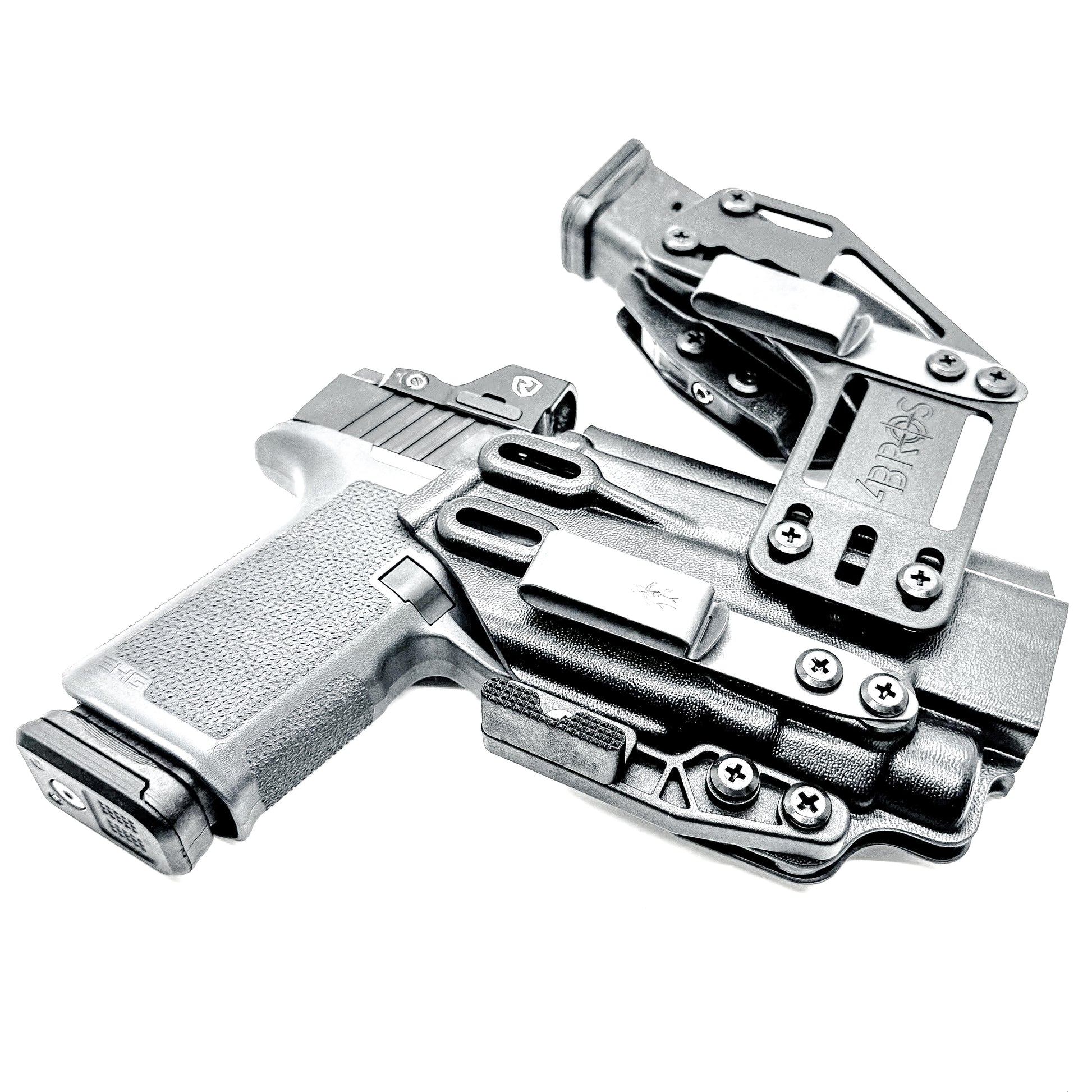 4BROS Ruger RXM RaceCar Appendix Rig combines comfortable Inside Waistband carry with an adjustable IWB appendix holster design.