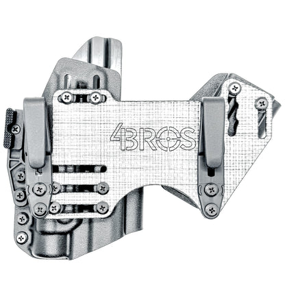 Sig P211 Appendix Carry IWB holster. Inside Waistband DadBod appendix holster with adjustable sidecar, light-bearing compatibility, and all-day comfort.